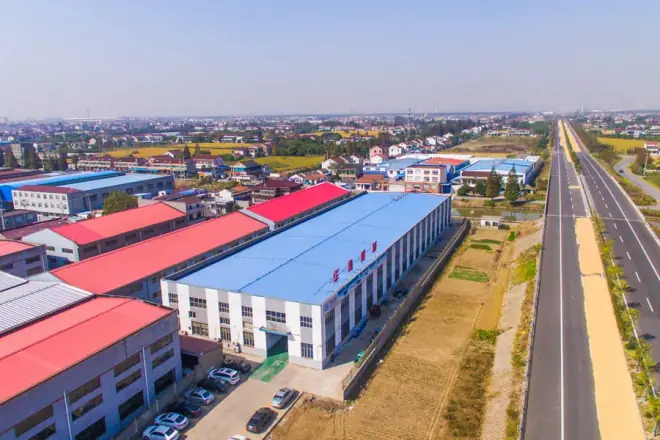 Aerial view of HUADE factory
