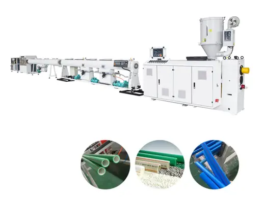 PPR Pipe Production Line for Hot and cold water pipe for building plumbing.