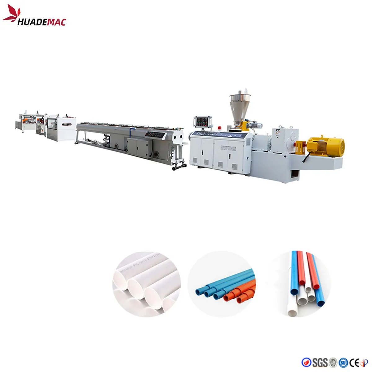 2 Cavity PVC Pipe Production Line