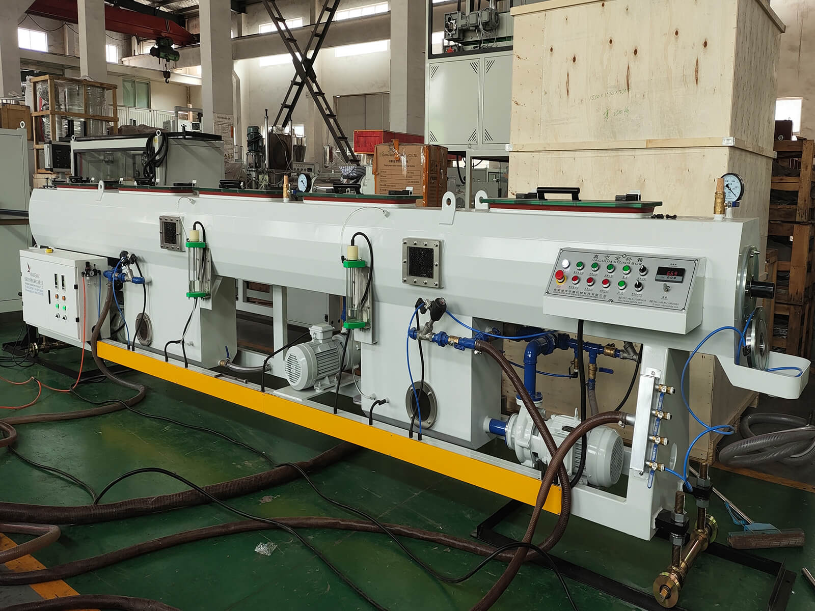 Multi-layer PVC Water Supply Drainage Pipe Extrusion Line gallery 3