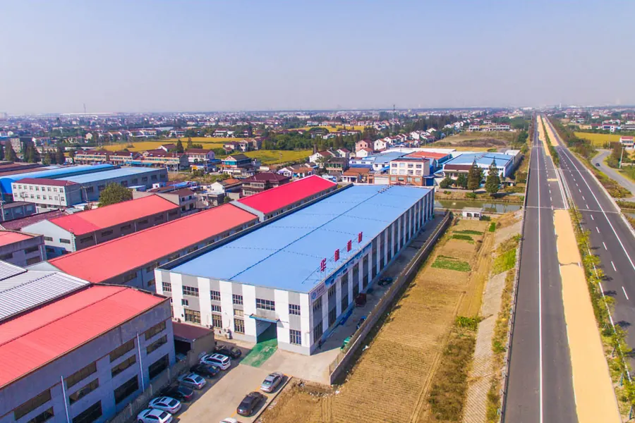 Aerial view of HUADE factory