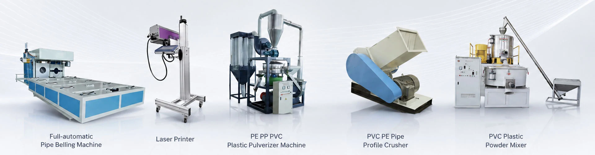 Auxiliary Machine high efficiency extrusion line banner